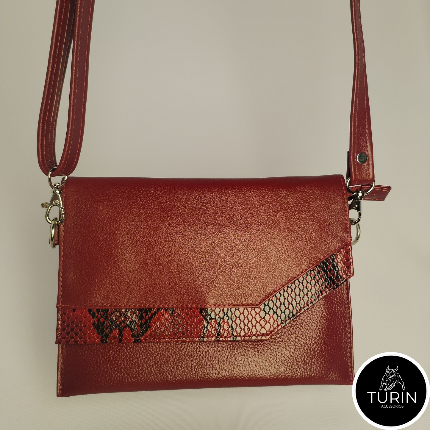 Bolso Clutch Montesilvano Rojo