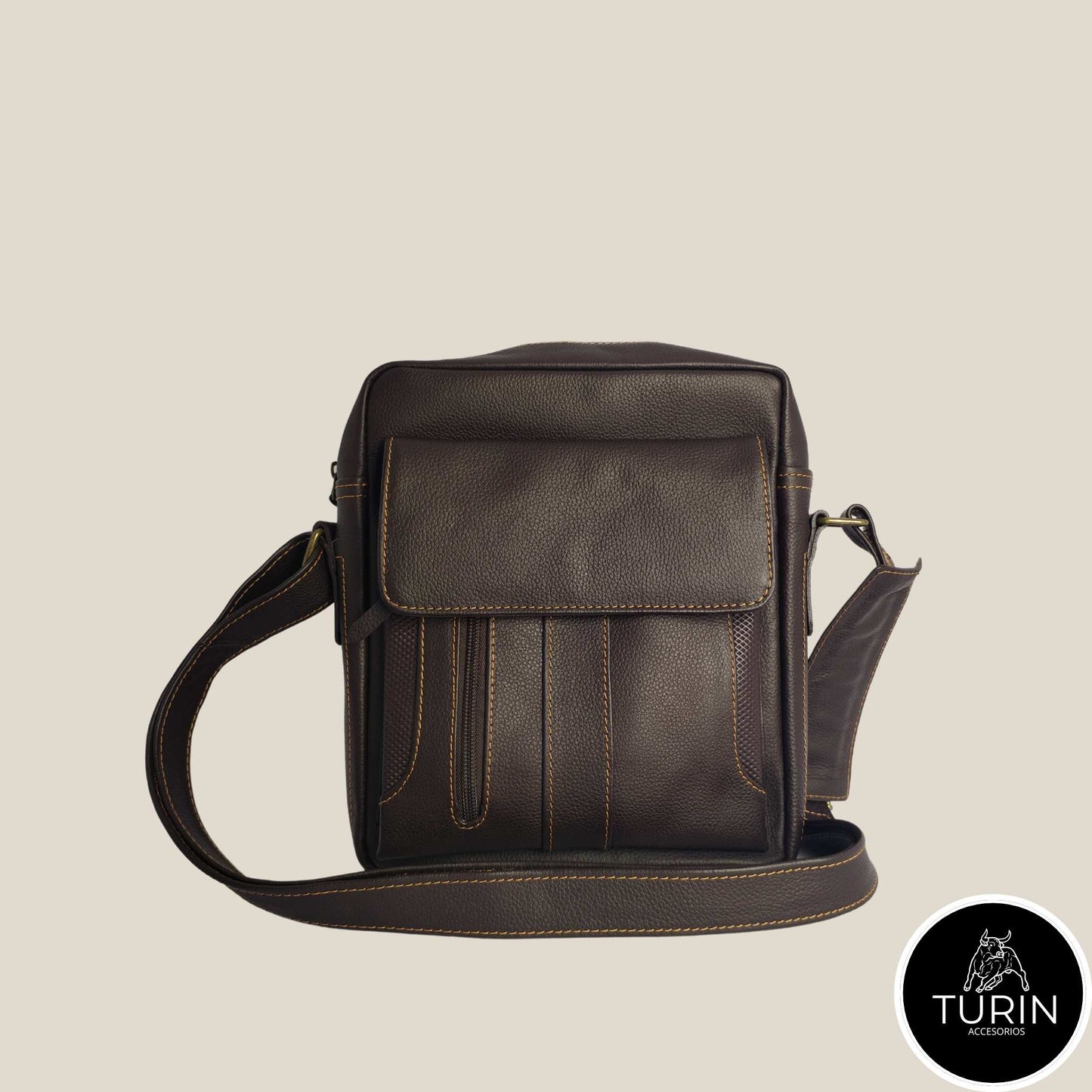 Bolso Caballero Bisceglie Café