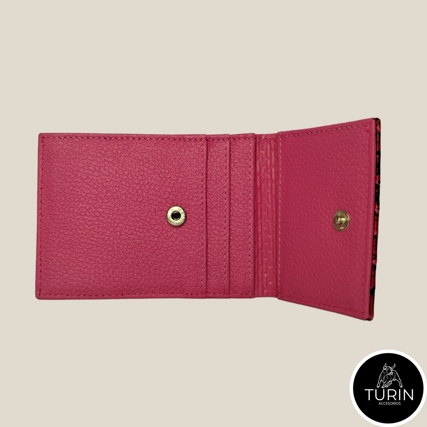 Tarjetero Vergel Fucsia