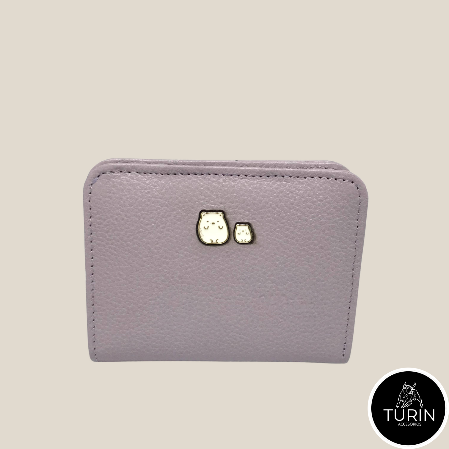 Bolso Mediano Moncalieri en Cuero Negro+ Billetera Cupcake + Envío Gratis
