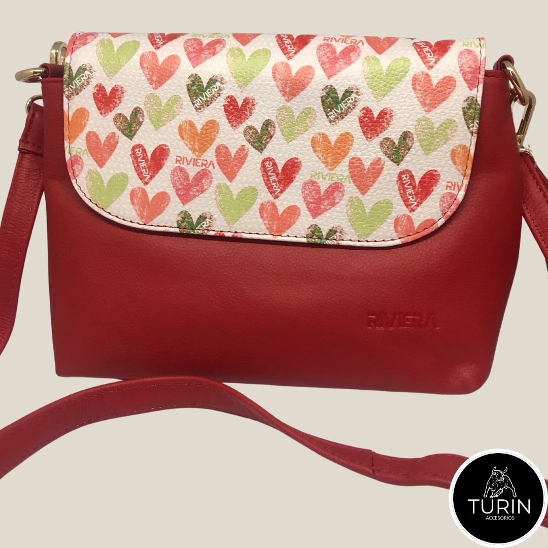 Bolso Amora Rojo Corazones