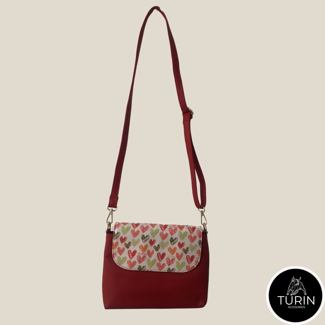 Bolso Amora Rojo Corazones