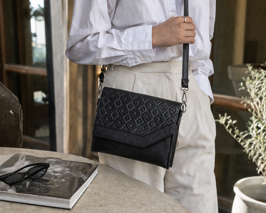 Bolso Clutch Avellino Negro