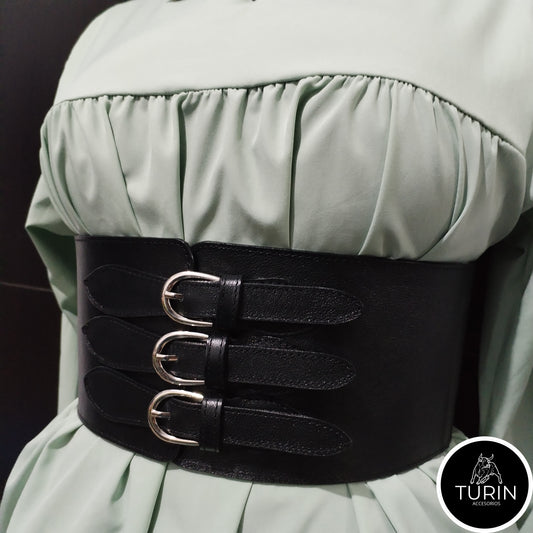 Cinturón Corset Burdeos