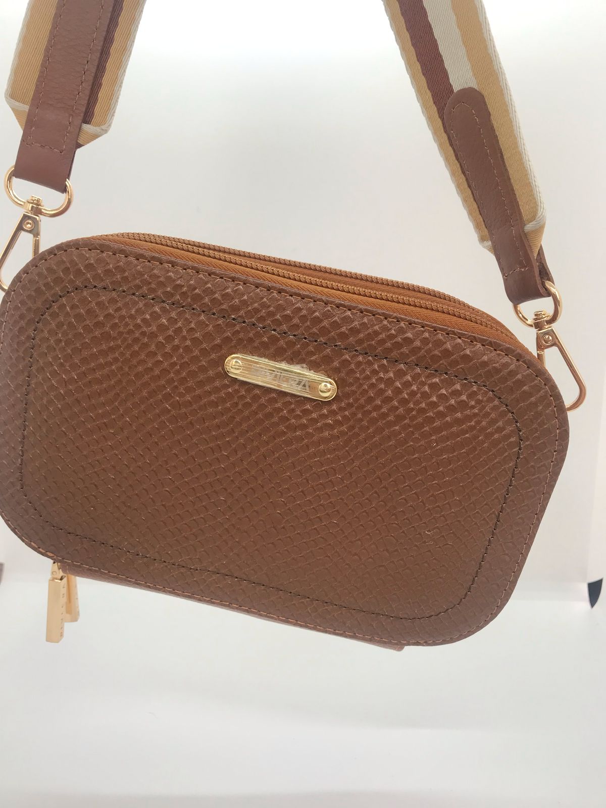 Bolso Ovalina Tabaco