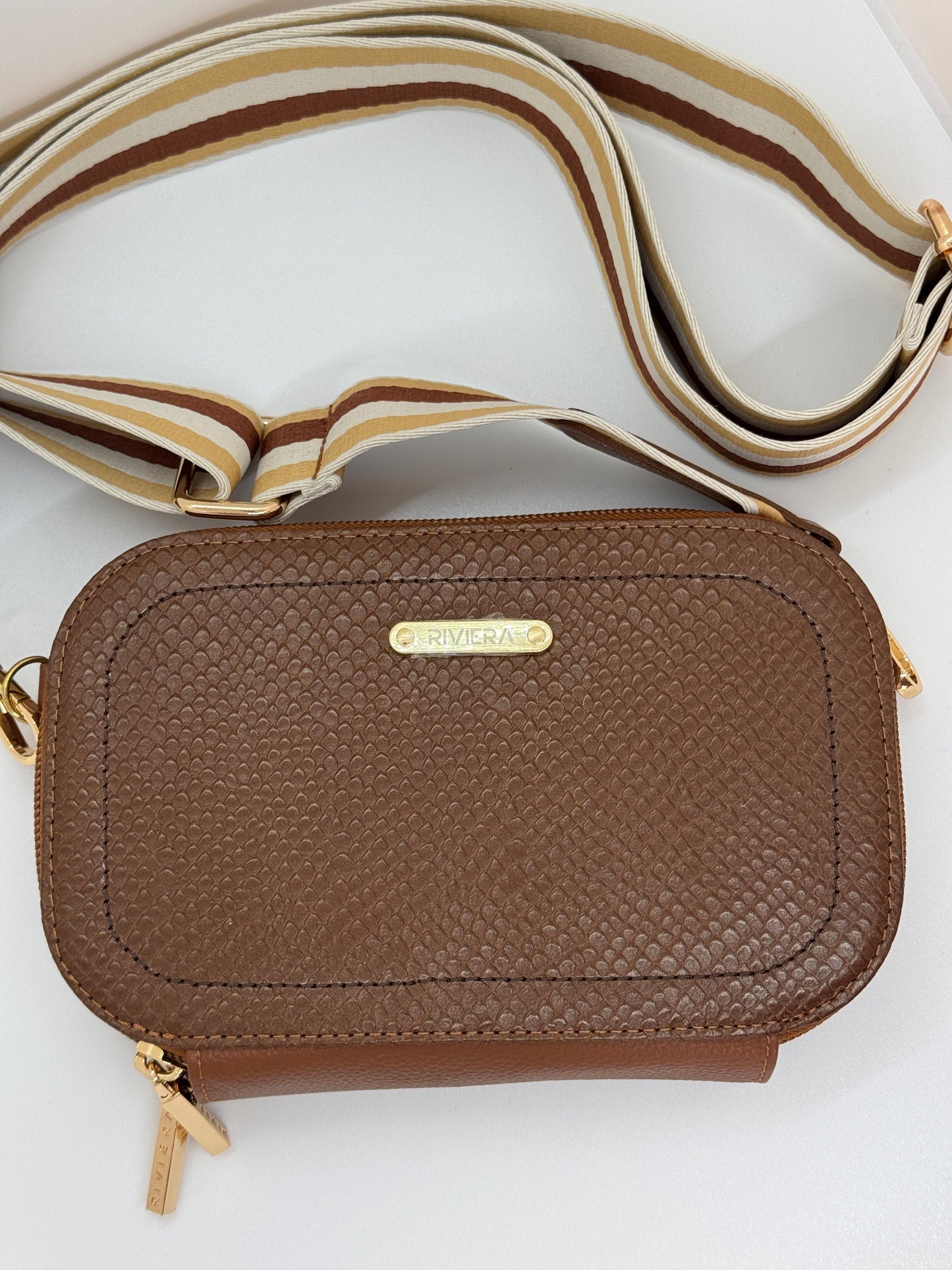 Bolso Ovalina Tabaco