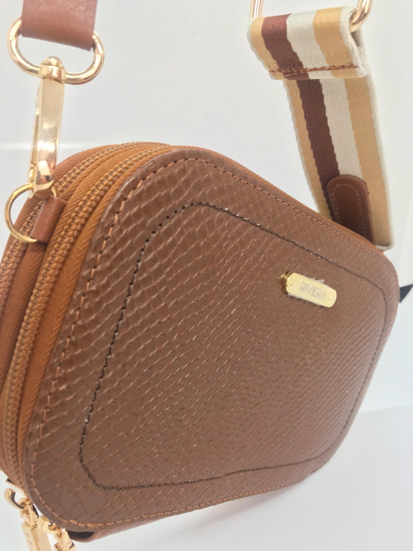 Bolso Ovalina Tabaco