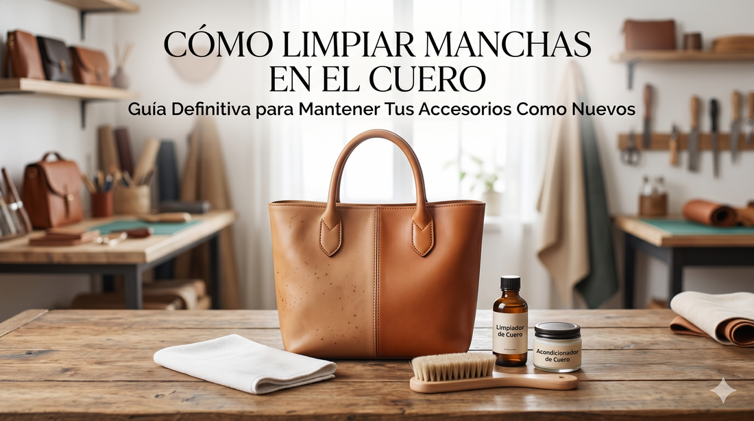 Cómo limpiar manchas en el cuero: Guía definitiva para mantener tus accesorios como nuevos