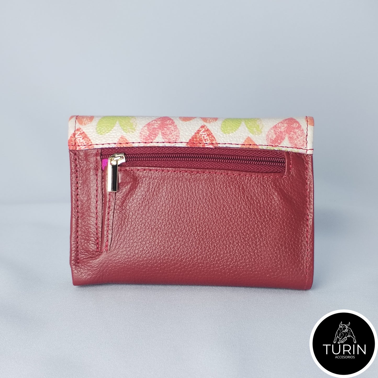 Billetera Valencia Rojo