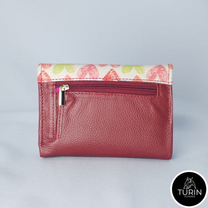 Billetera Valencia Rojo