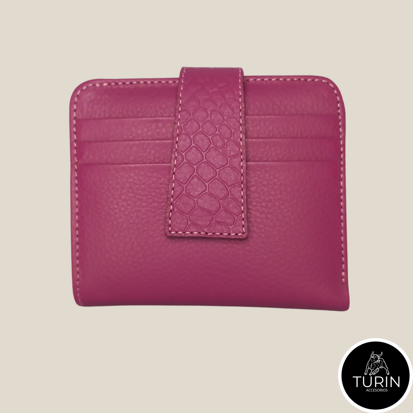 Mini Billetera Salvatierra Fucsia