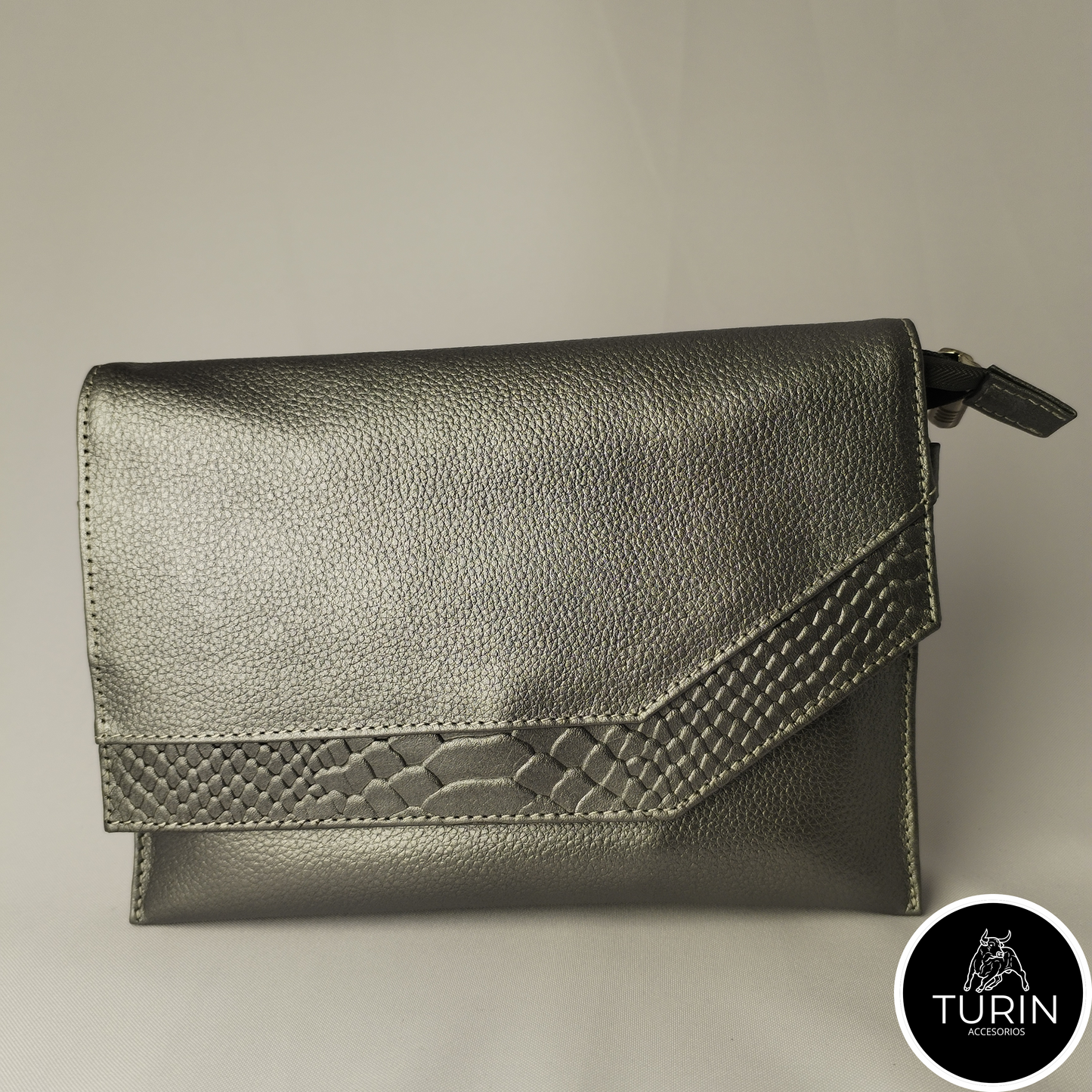 Bolso Clutch Avellino Gris