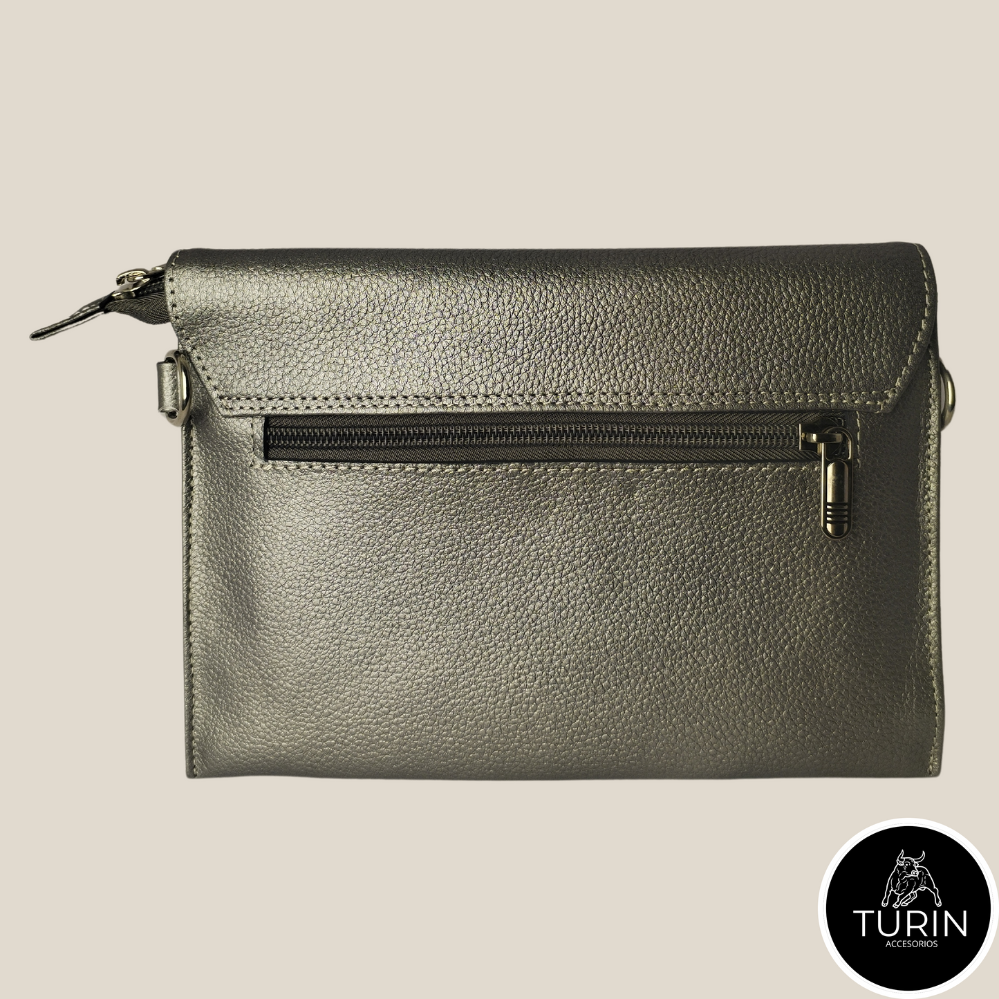 Bolso Clutch Avellino Gris