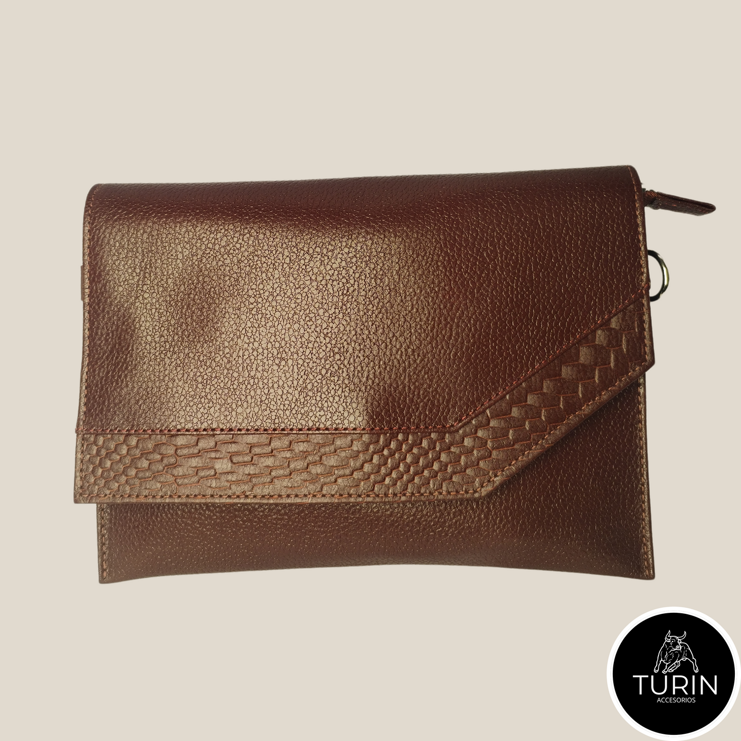 Bolso Clutch Avellino Vinotinto
