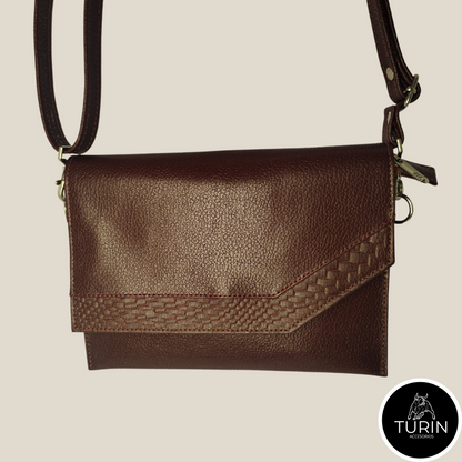 Bolso Clutch Avellino Vinotinto