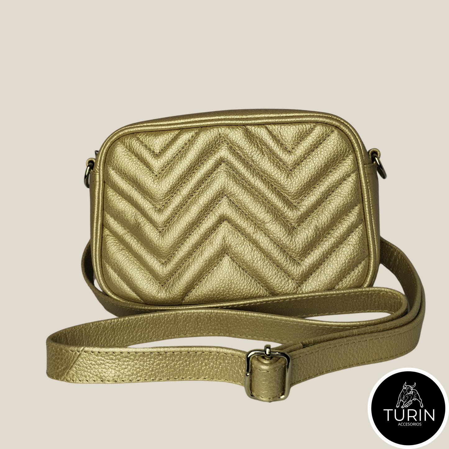 Bolso Belt bag Bagheria Dorado