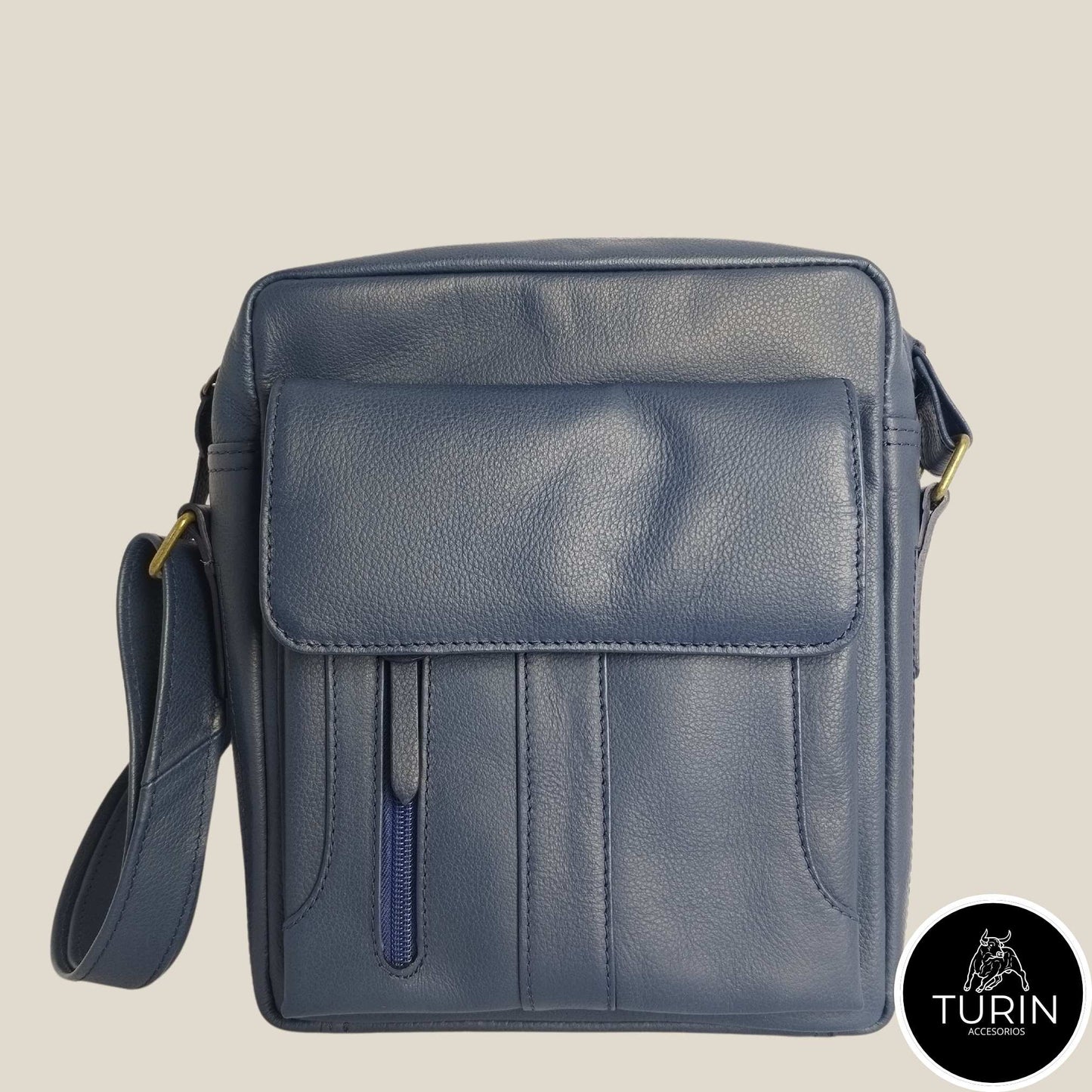Bolso Caballero Bisceglie Azul