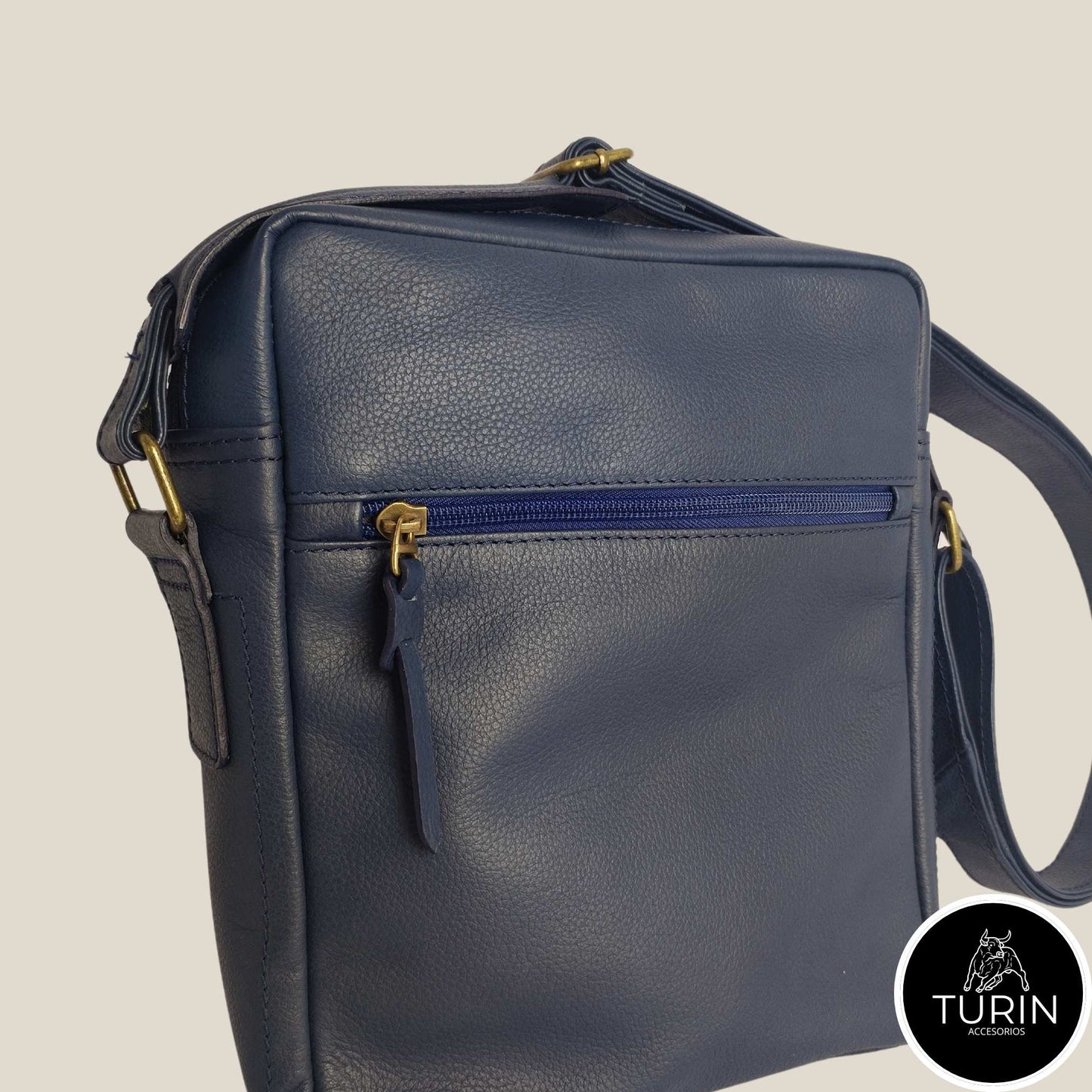 Bolso Caballero Bisceglie Azul