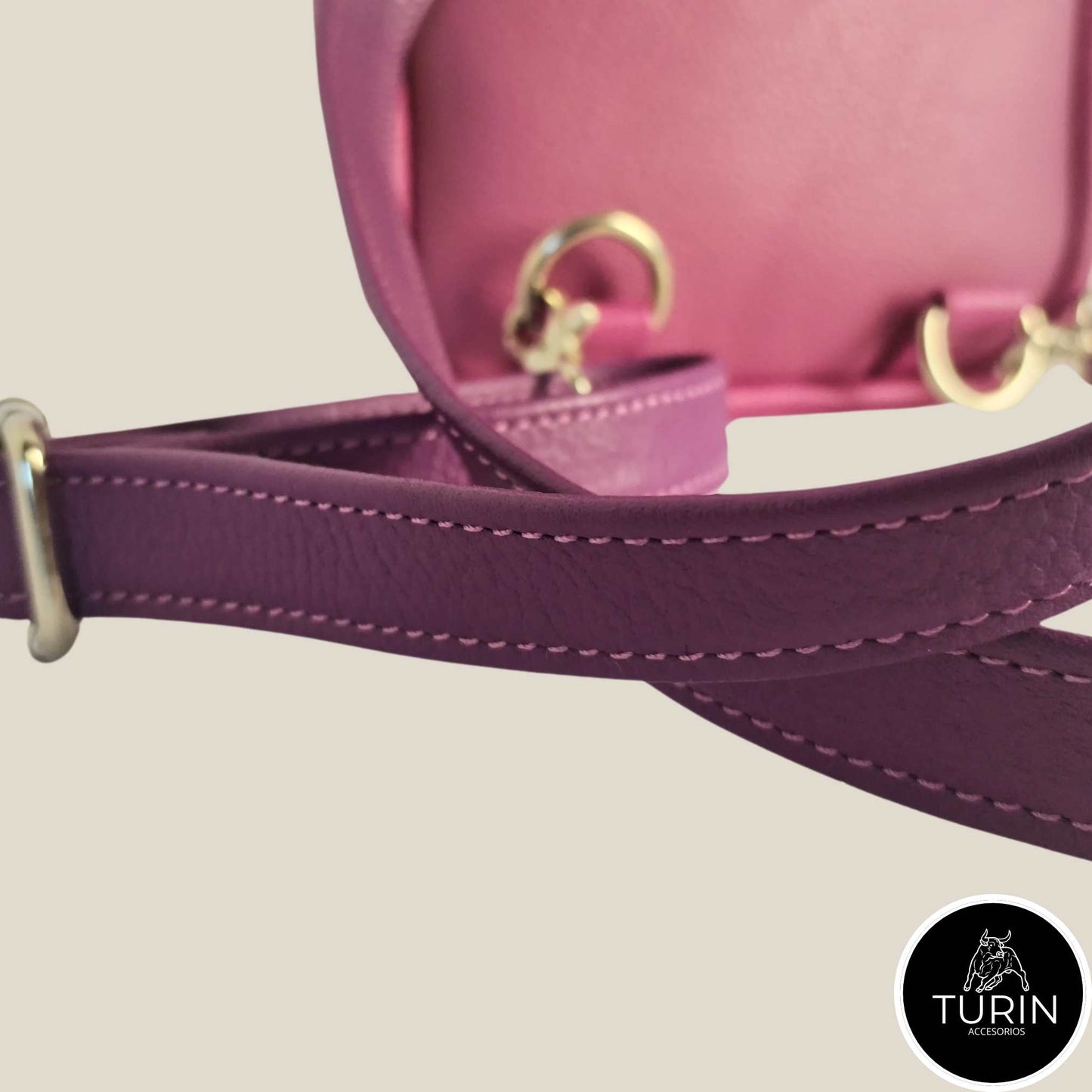 Mini Morral Trani Morado