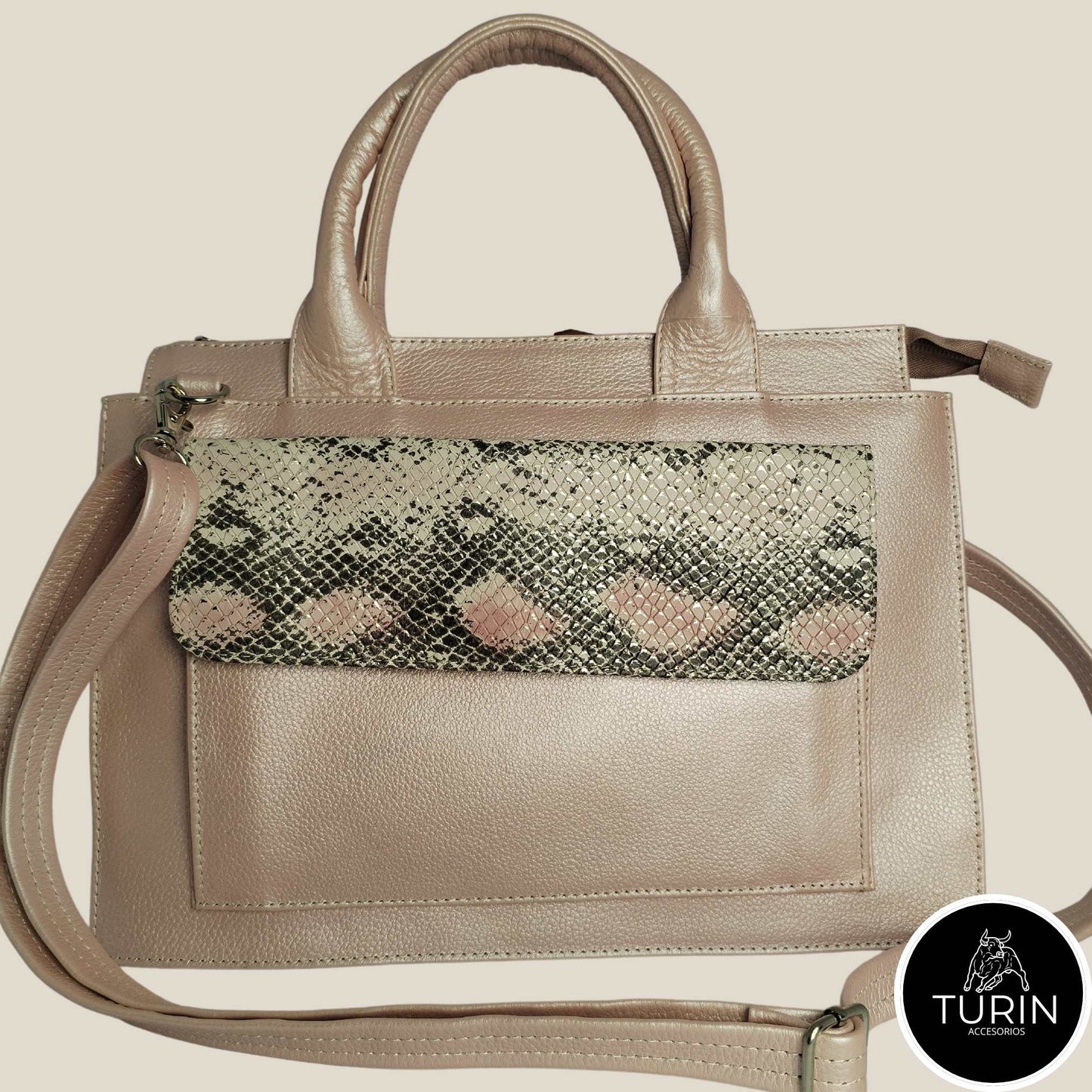 Bolso Velletri Rosado