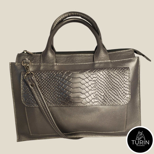 Bolso Velletri Plata