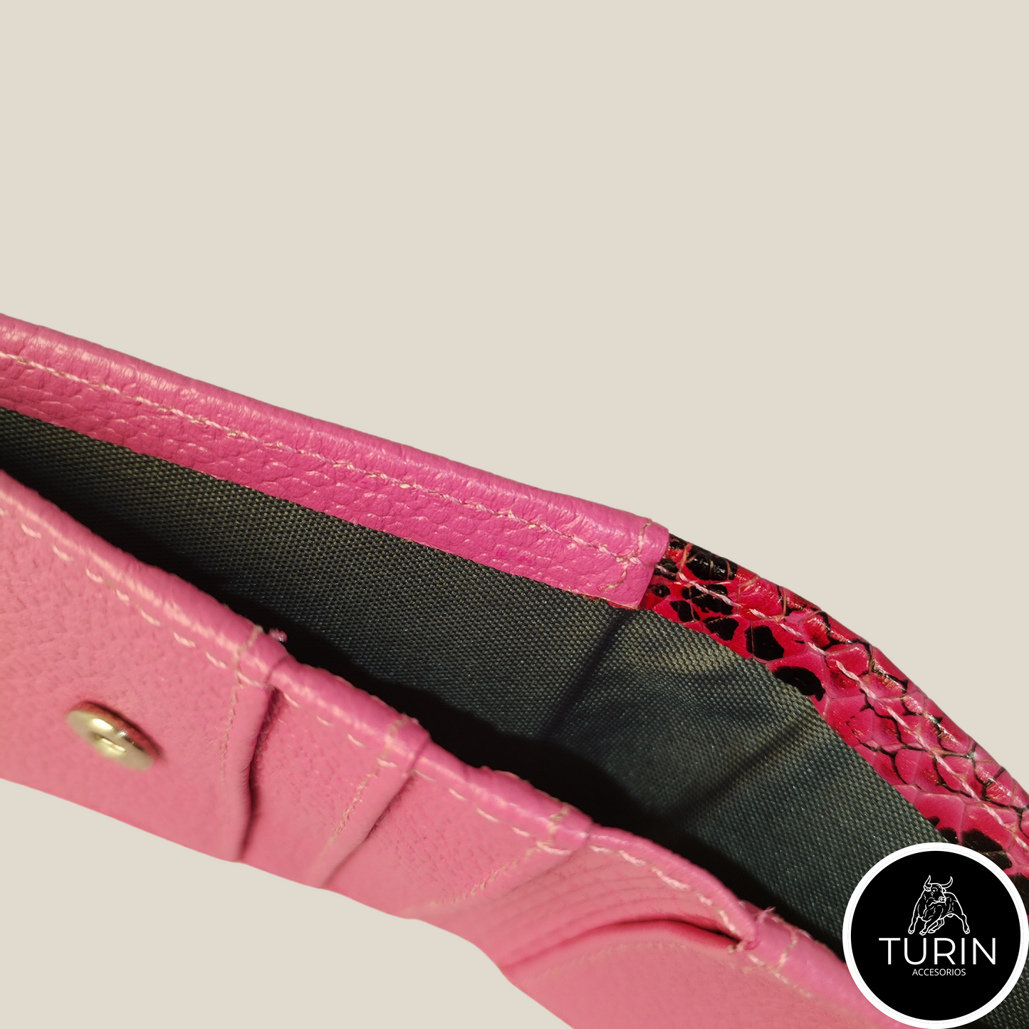 Tarjetero Vergel Fucsia