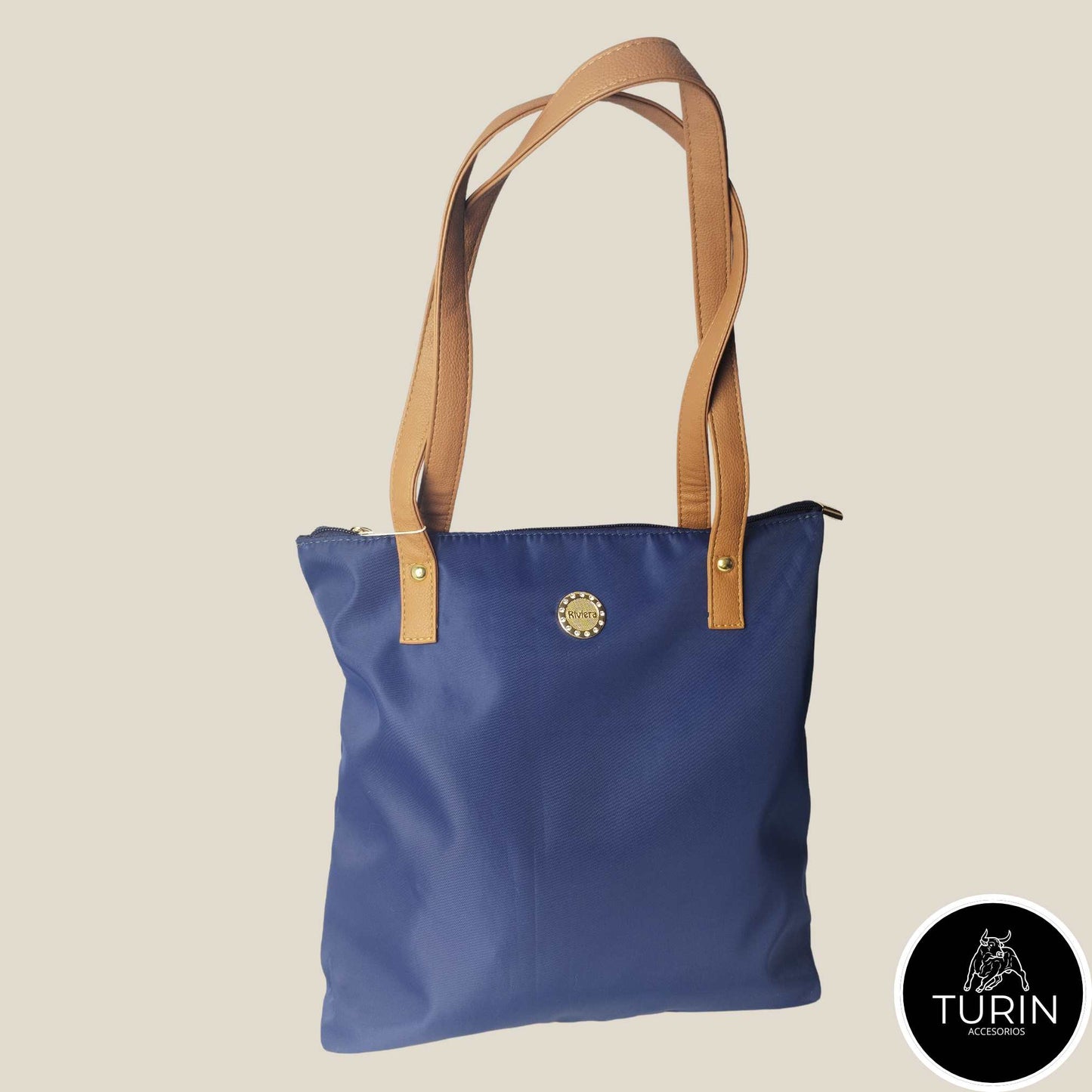 Bolso playero Ascoli Azul
