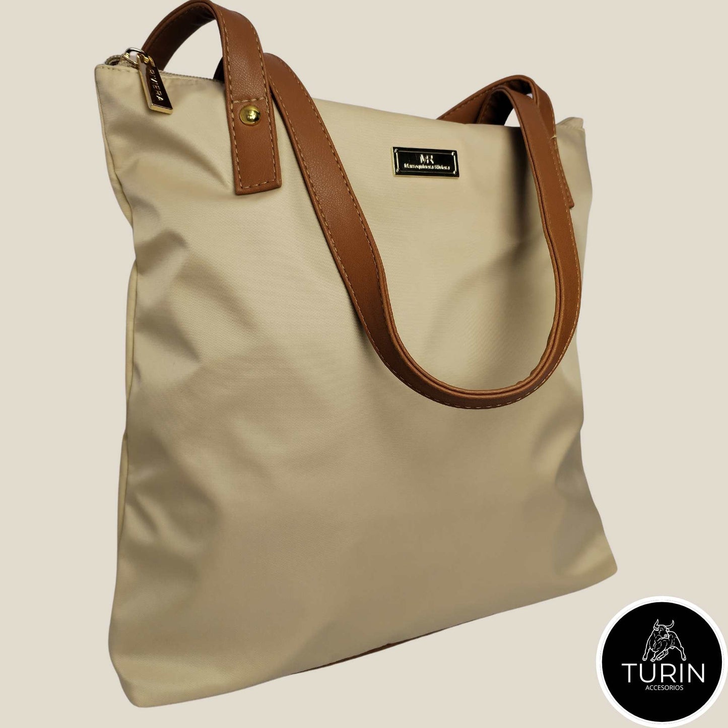 Bolso playero Ascoli Beige