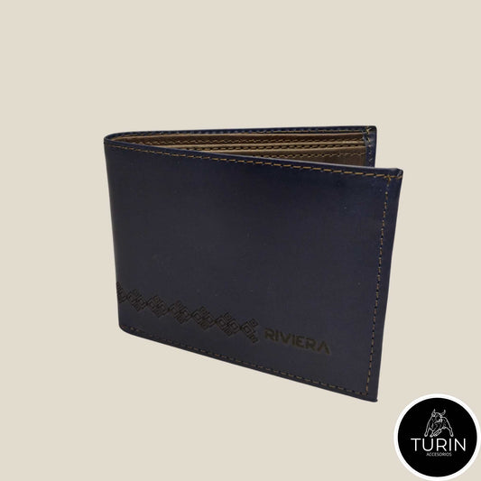Billetera Tormes Azul-Café