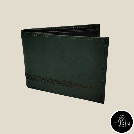 Billetera Tormes Verde-Negro