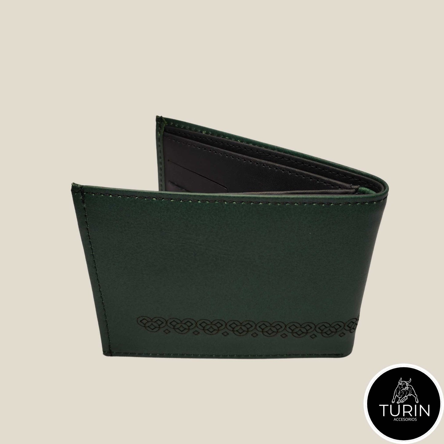 Billetera Tormes Verde-Negro