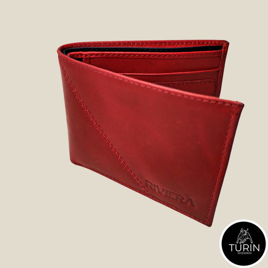 Billetera Campana Rojo-Azul