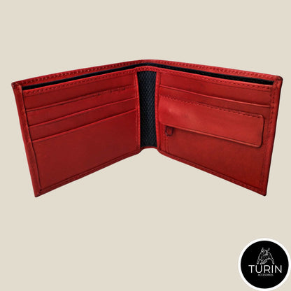 Billetera Campana Rojo-Azul