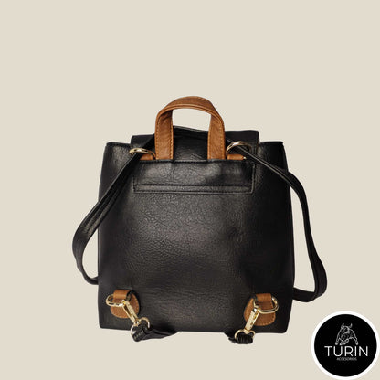 Bolso Mini Morral Napoli Pequeño Negro