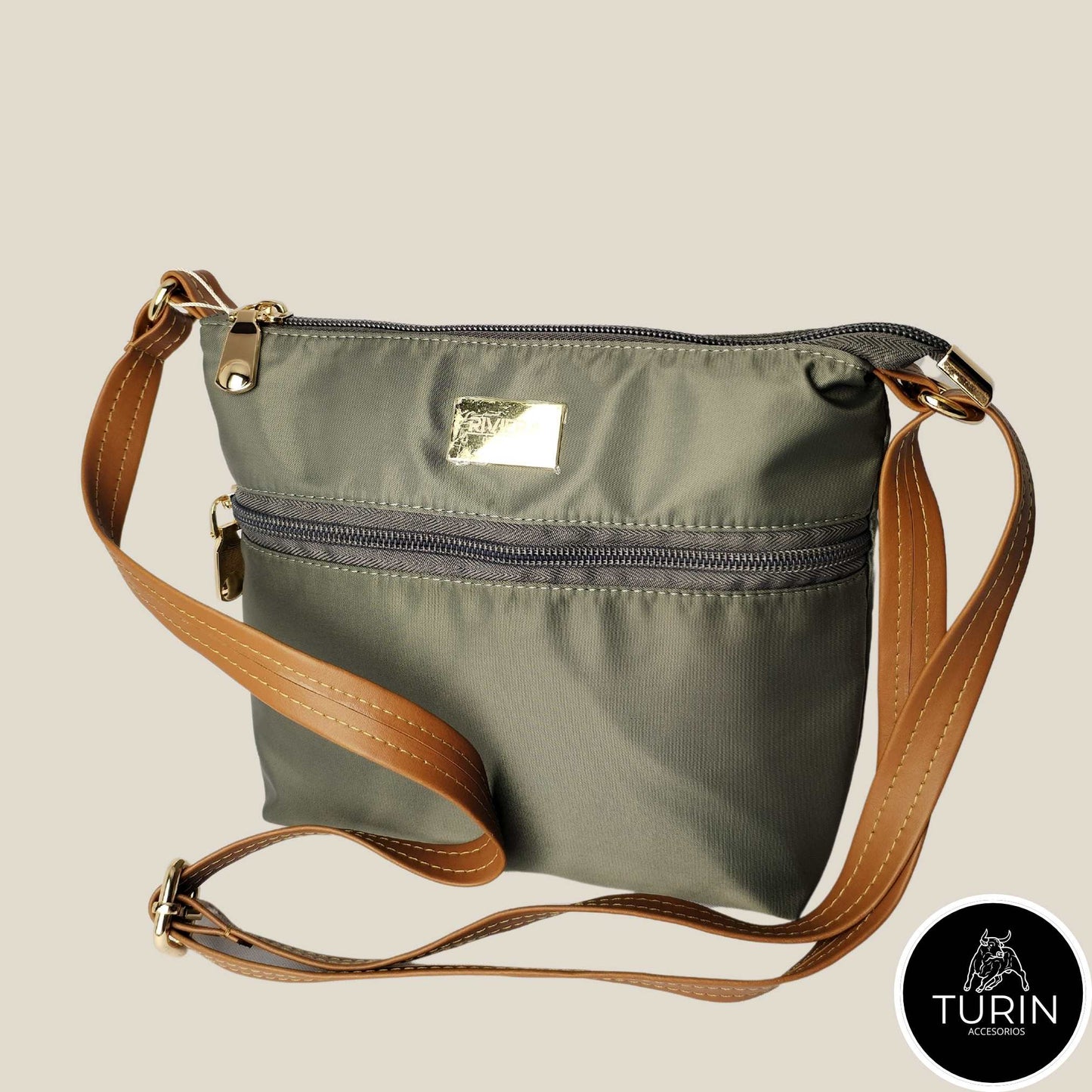 Bolso Tirreni Gris