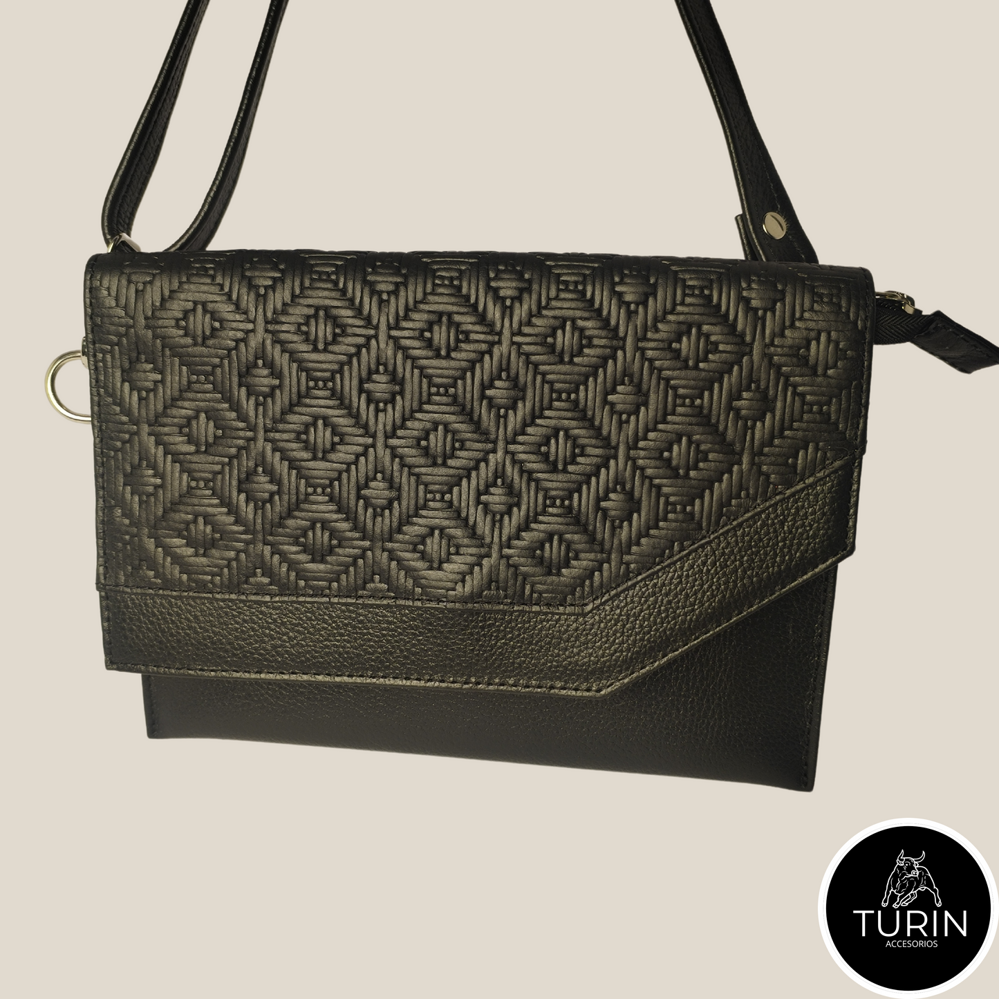 Bolso Clutch Avellino Negro