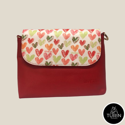 Bolso Amora Rojo Corazones