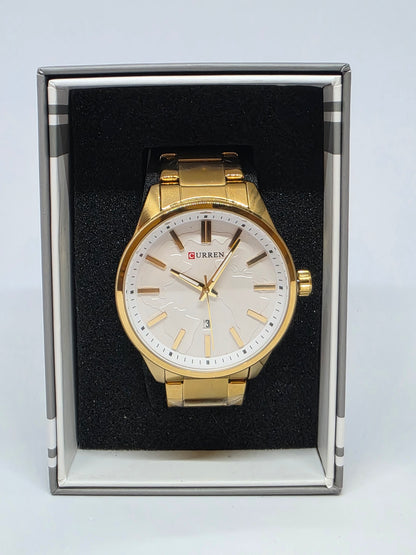 AURUM – Reloj Curren Dorado Masculino