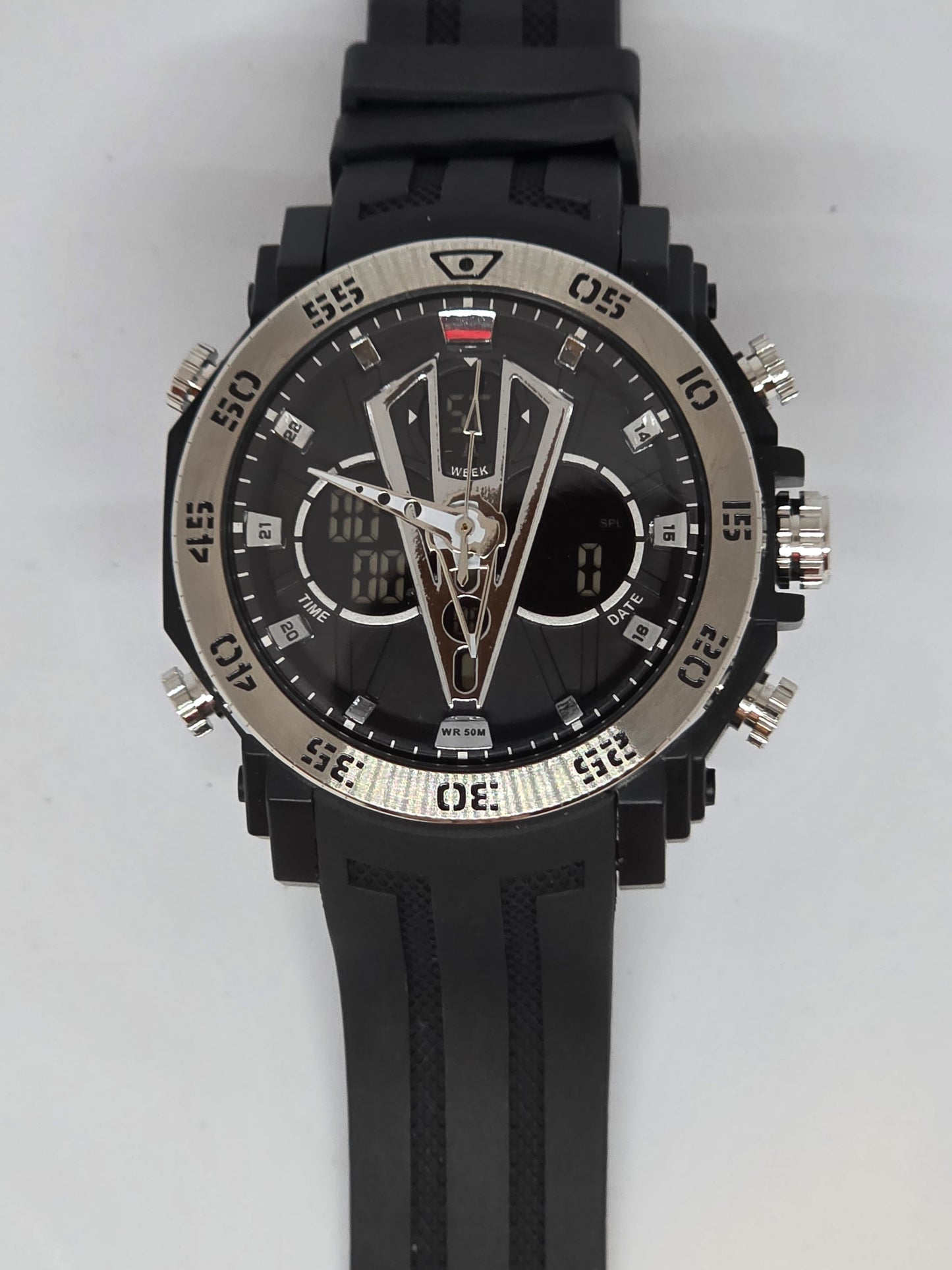 PULSE – Reloj Deportivo SANDA Análogo-Digital Resistente al Agua