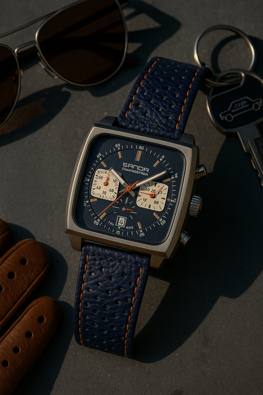 ETERNA – Reloj Deportivo Vintage SANDA con Cronógrafo