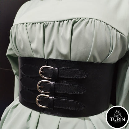 Cinturón  Corset Burdeos