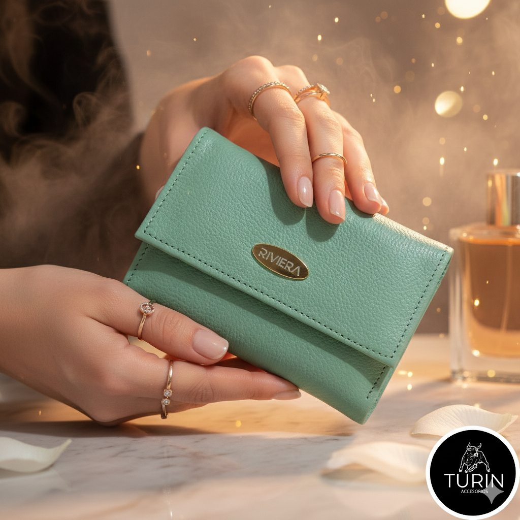 Billetera Quesada Menta
