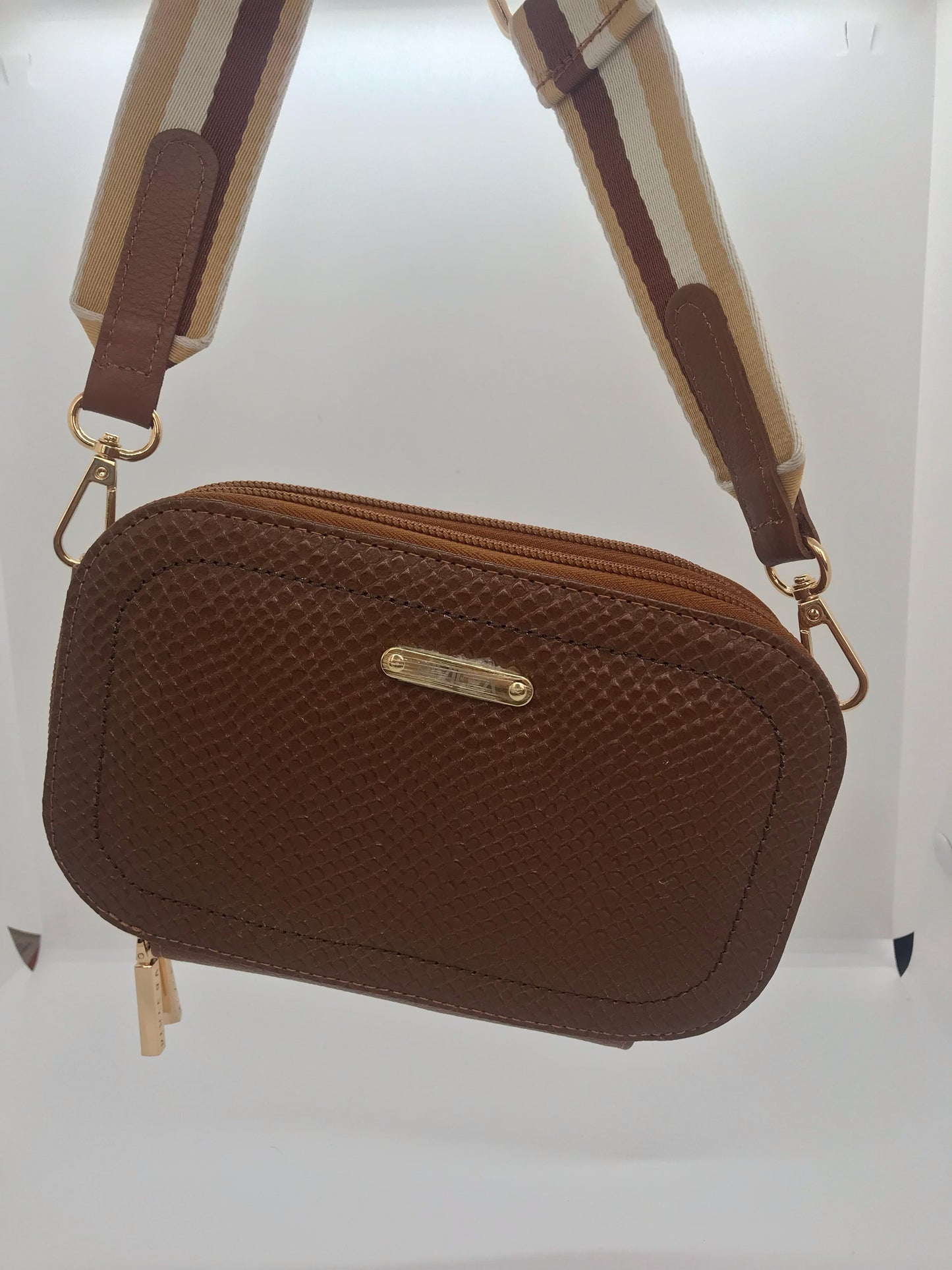 Bolso Ovalina Tabaco